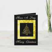 折り紙のホリデーギフトカード カード (正面)