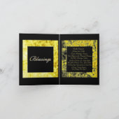 折り紙のホリデーギフトカード カード (内部)