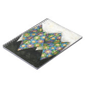 折り紙の占い師オン幾何学紙 ノートブック (左側)