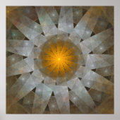 「折り紙の太陽」 ポスター (正面)