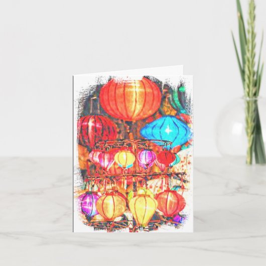 折り紙の感謝カード サンキューカード (正面)