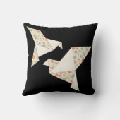 折り紙の花鳥 クッション (裏面)