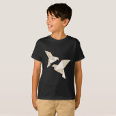 折り紙の花鳥Tシャツ Tシャツ (正面フル)
