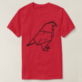 折り紙の鳥10 Tシャツ (デザイン正面)