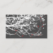 折り紙ぶら下がった紙クレーンアジア結婚のウェブサイト エンクロージャーカード (裏面)