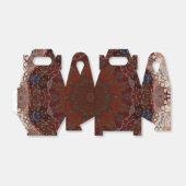 折り紙アジ伝統的アモチーフ フェイバーボックス (折り畳みなし)