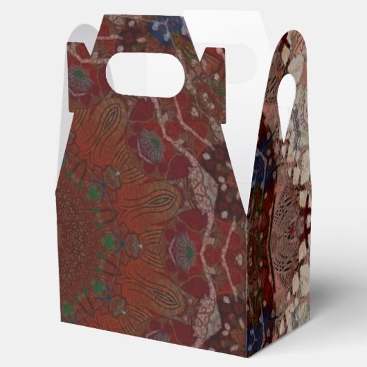 折り紙アジ伝統的アモチーフ フェイバーボックス (オープン)