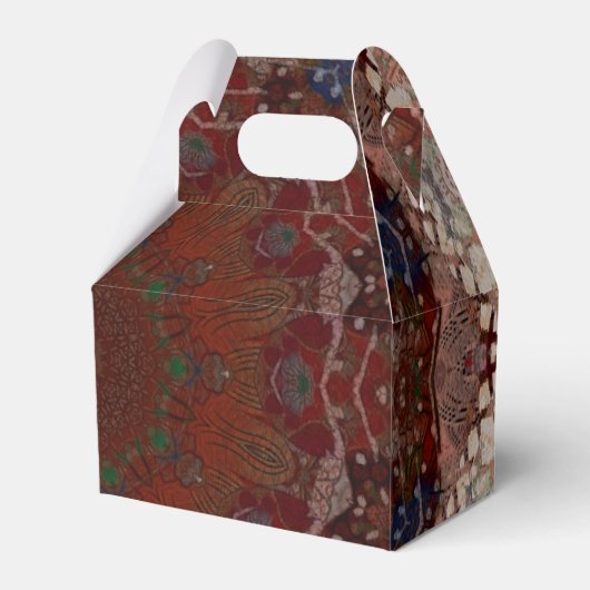 折り紙アジ伝統的アモチーフ フェイバーボックス (正面サイド)