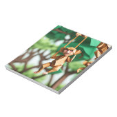 折り紙アートお洒落- Mischief: よくはしゃぐ Monkey ノートパッド (回転)