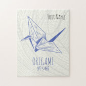 折り紙アート日本の折り畳みアートレトロクレーン ジグソーパズル (縦)