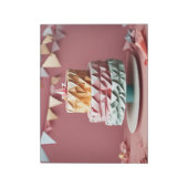 折り紙アート – あなたのお祝いのための甘さ ノートパッド (回転)