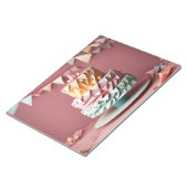 折り紙アート – あなたのお祝いのための甘さ ノートパッド (アングル)