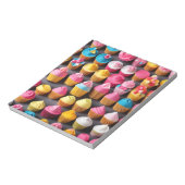 折り紙アート – レインボーブリスカップケーキ ノートパッド (回転)