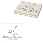 折り紙カスタム手作りラージ ラバースタンプ (押印)