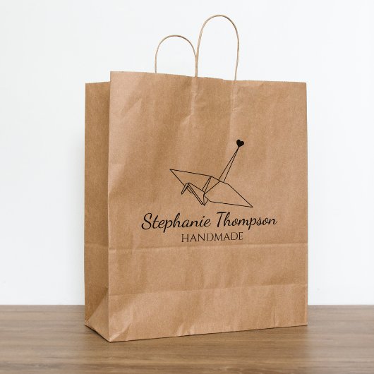 折り紙カスタム手作りラージ ラバースタンプ