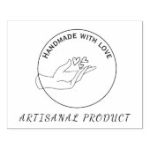 折り紙カスタム手作り大型ゴム印 ラバースタンプ (インプリント)