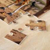 折り紙キラフェサファリをテーマにした ジグソーパズル (側面)