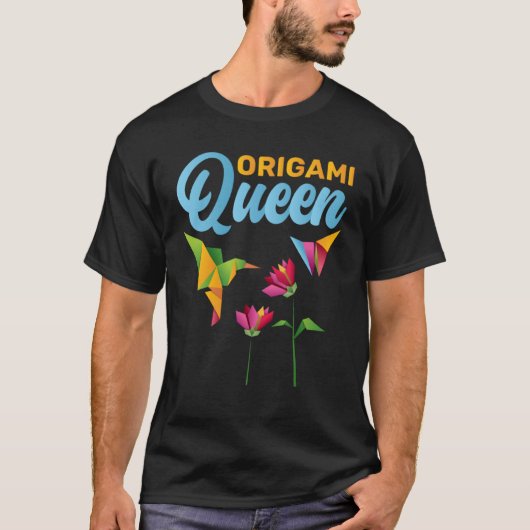 折り紙クイーン Tシャツ (正面)