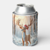 折り紙クリスマストナカイ 缶クーラー (缶正面)