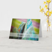 折り紙クレーン・福のカード カード (黄色い花)