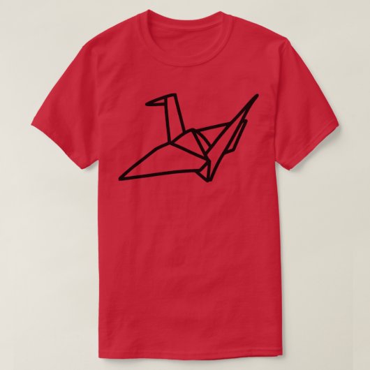 折り紙ク日本のレーン4 Tシャツ (デザイン正面)