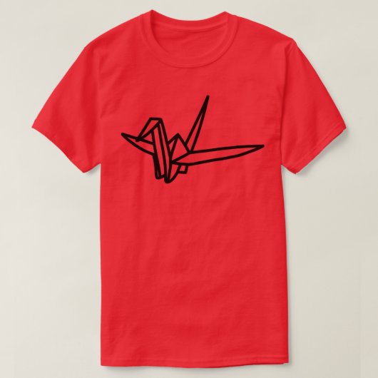 折り紙ク日本のレーン5 Tシャツ (デザイン正面)