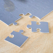 折り紙ゴールドフォイルめい想ヨガのキャットウーマンと猫 ジグソーパズル (側面)