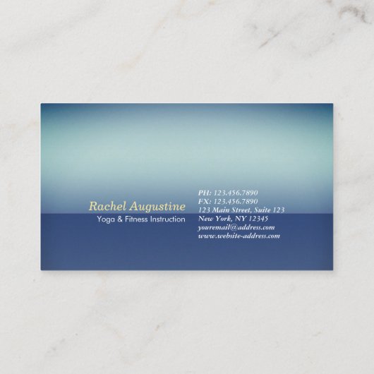 折り紙ゴールドフォイルめい想ヨガのキャットウーマンと猫 名刺 (裏面)