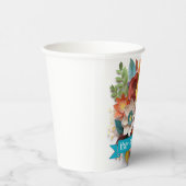 折り紙スタイルフローラ母の日 紙コップ (右)