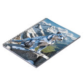 折り紙スノーレパード新学期 ノートブック (左側)