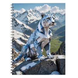 折り紙スノーレパード新学期 ノートブック