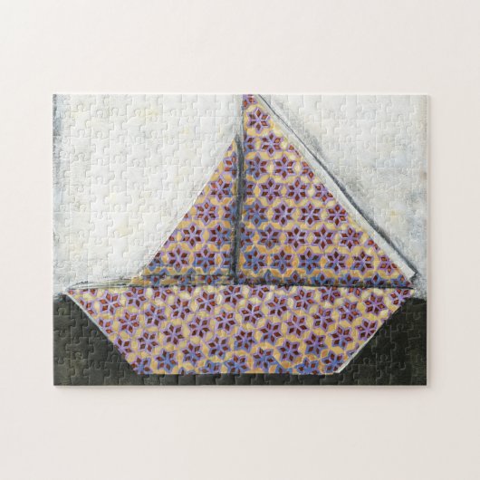 折り紙セイボートオンスターデザイン紙 ジグソーパズル (横)