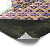 折り紙セイボートオンスターデザイン紙 ポスター (角)