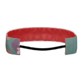 折り紙チンツ(L)ダスティパープルブラウングリーン アスレチックヘッドバンド (裏面)