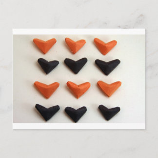 折り紙ハート ポストカード