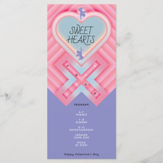 折り紙ハートXスイーツハート プログラム (正面)