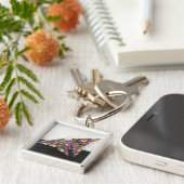 折り紙バタフライオンフローラ紙 キーホルダー (側面)