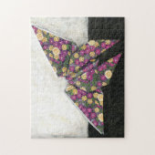 折り紙バタフライオンフローラ紙 ジグソーパズル (縦)