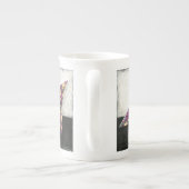 折り紙バタフライオンフローラ紙 ボーンチャイナマグカップ (裏面)