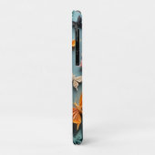 折り紙バタフライ模様 Case-Mate iPhoneケース (裏面/左)