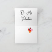 折り紙バレンタインカード : ラブバグ シーズンカード (内部)