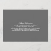 折り紙プリントのカラーブロック卒業発表 案内状 (裏面)