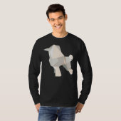 折り紙プードル Tシャツ (正面フル)