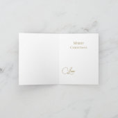 折り紙ホリデー フォト ジョイ カード (内部)