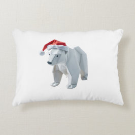 折り紙ポーラベアの休日 アクセントクッション