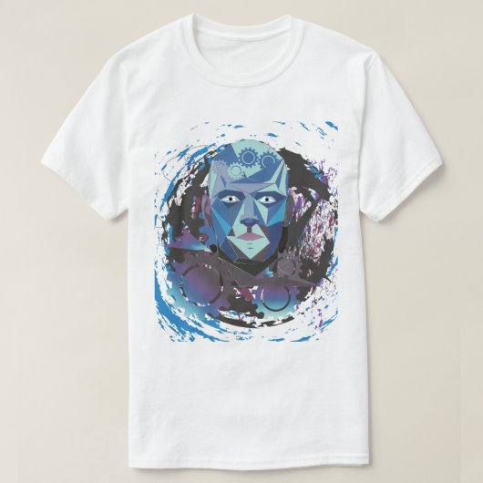 折り紙マン Tシャツ (デザイン正面)