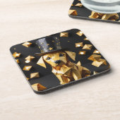 折り紙ミニゴールデンレトリバー コースター (左側)