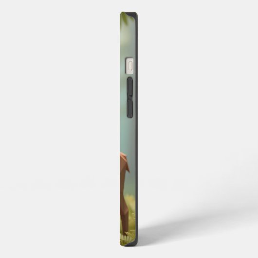 折り紙ムース iPhoneケース (左側面)