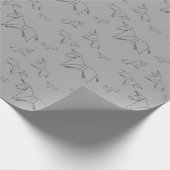 折り紙ロバの包装紙 ラッピングペーパー (角)