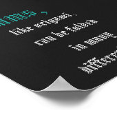 折り紙引用文ミニ ポスター (角)